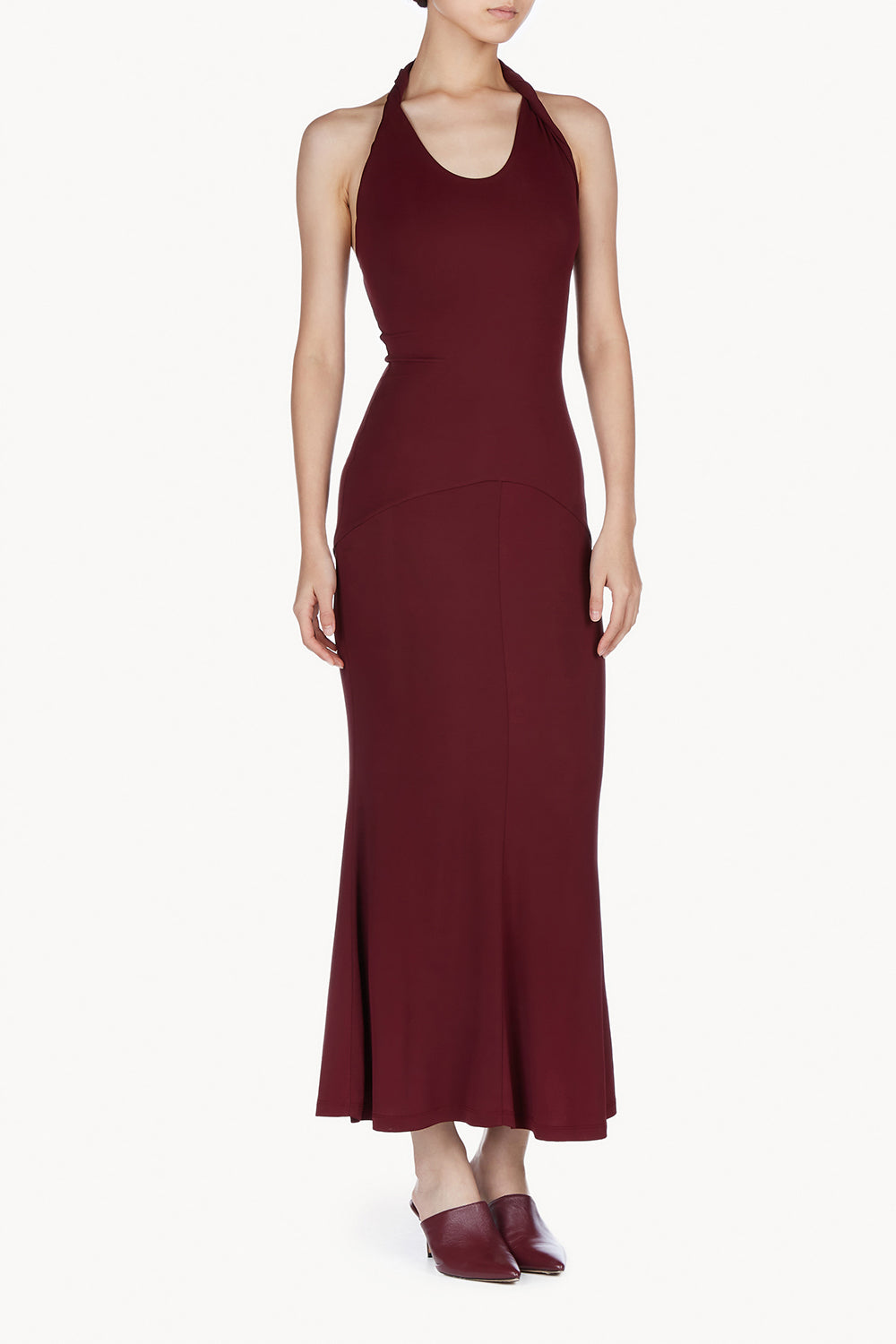 Eleanor Dress Burgundy