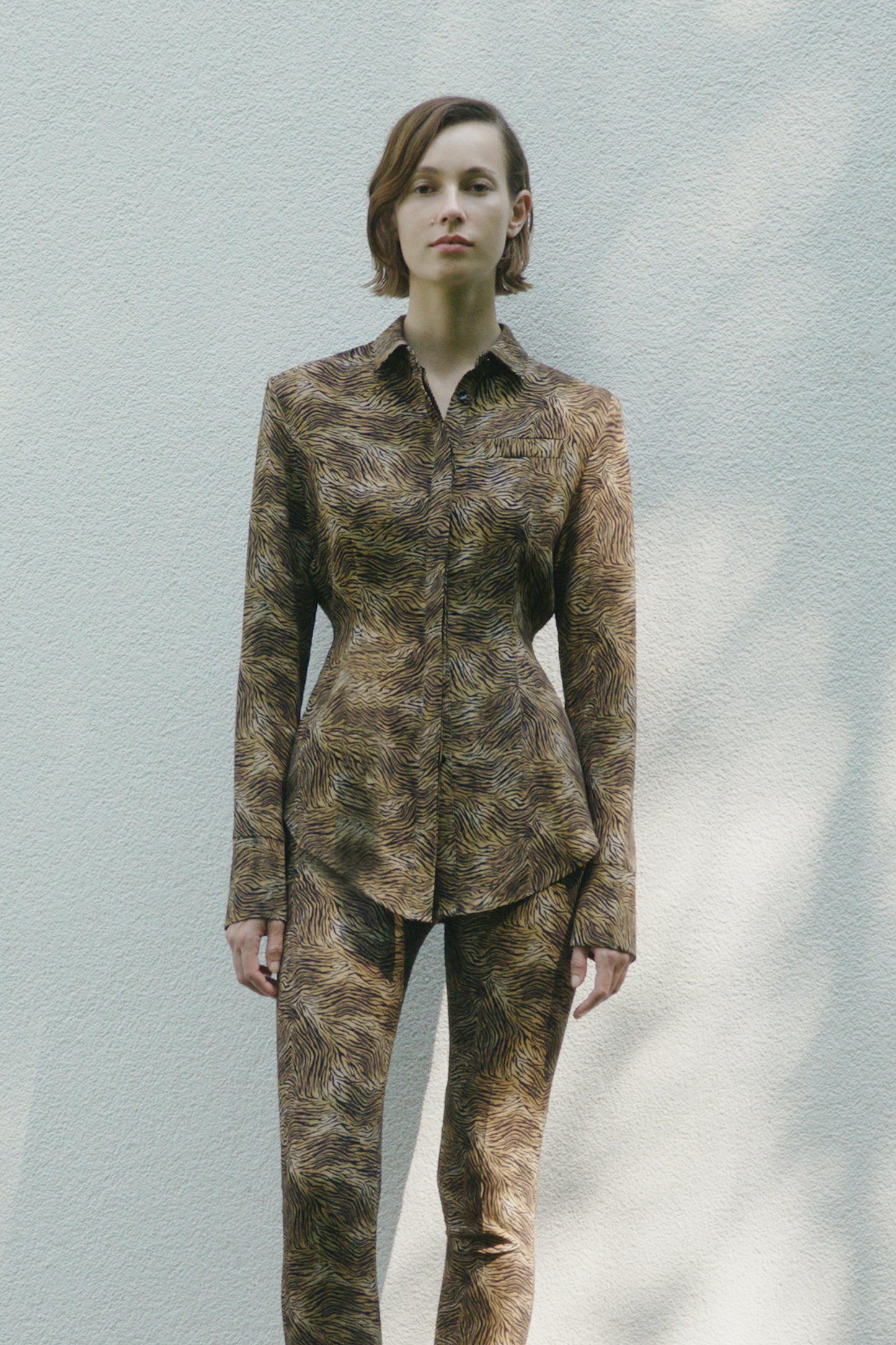 Elvin Shirt Zebra Print