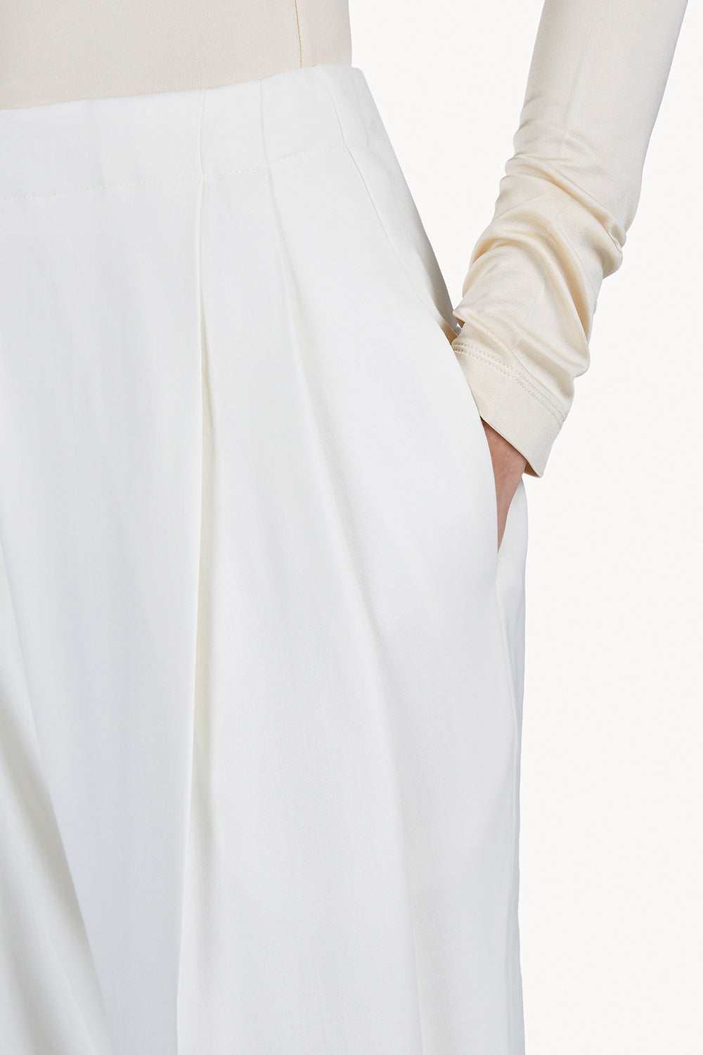 Emery Trouser White