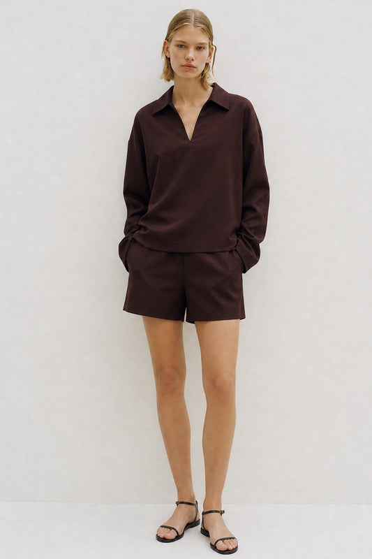 Felix Short Aubergine