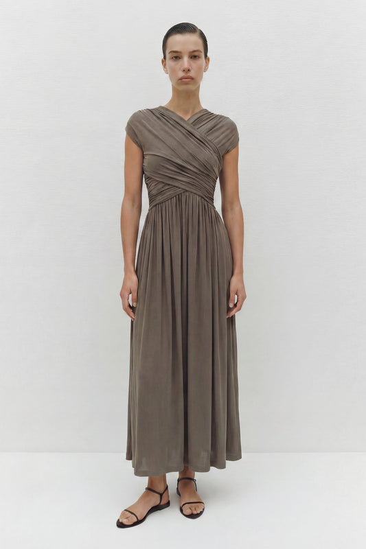 Freja Dress Khaki