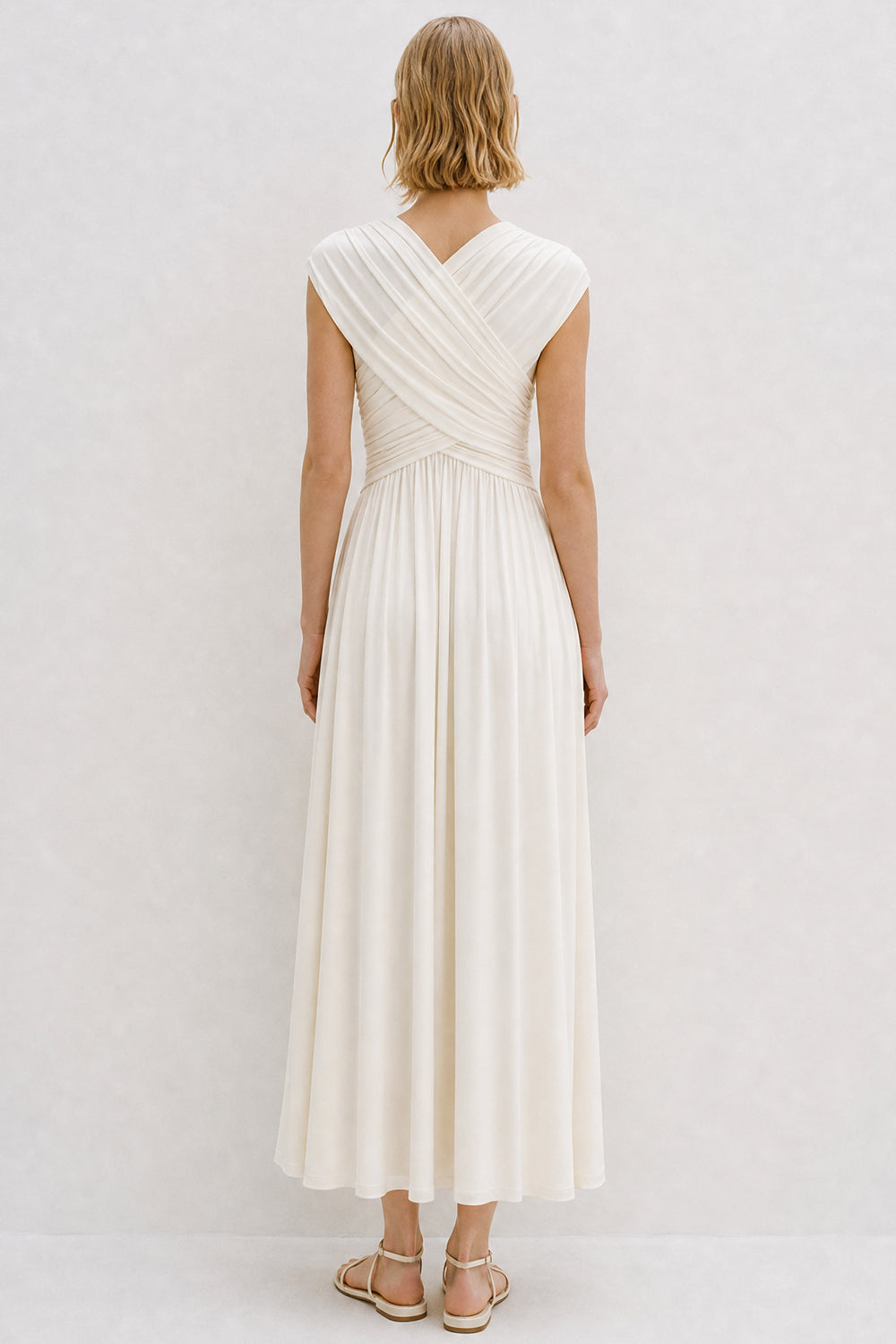 Freja Dress White