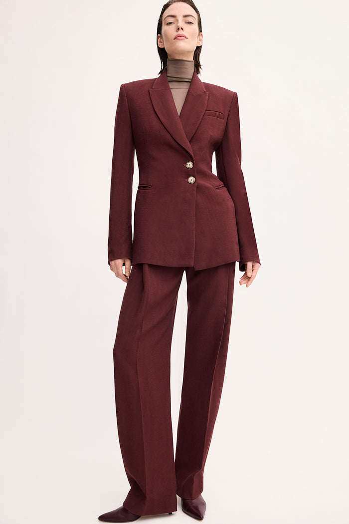 TOVE Studio Gabrielle Trouser Burgundy