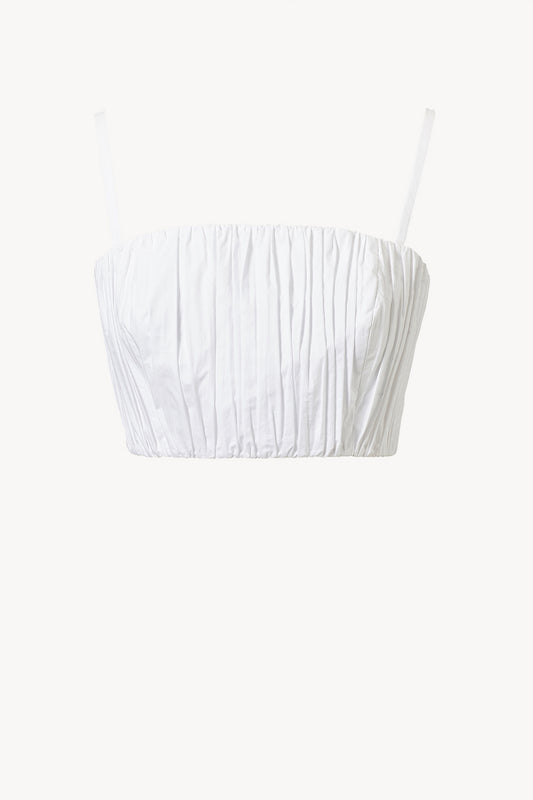 Gigi Organic Cotton Bralette White