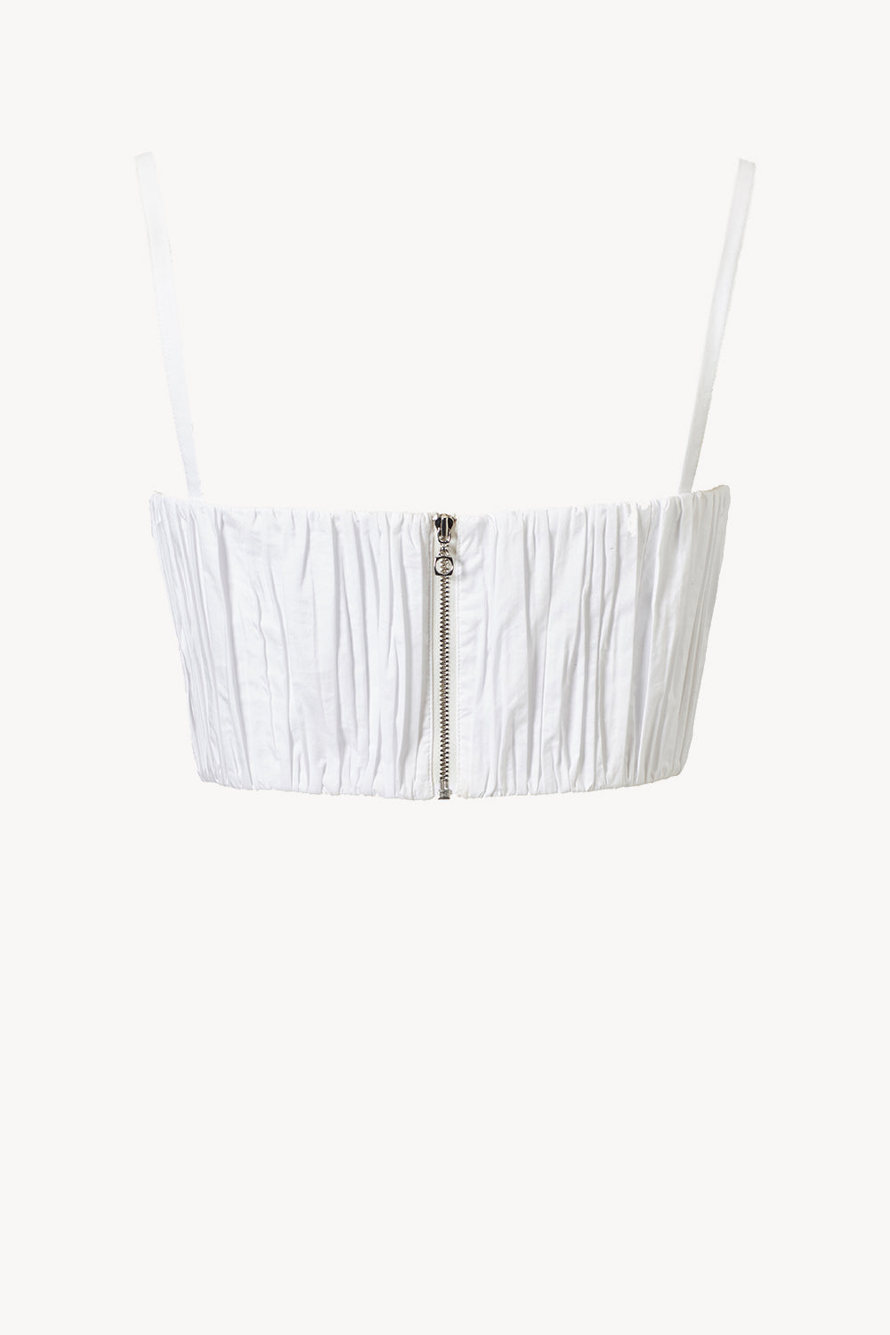 Gigi Organic Cotton Bralette White