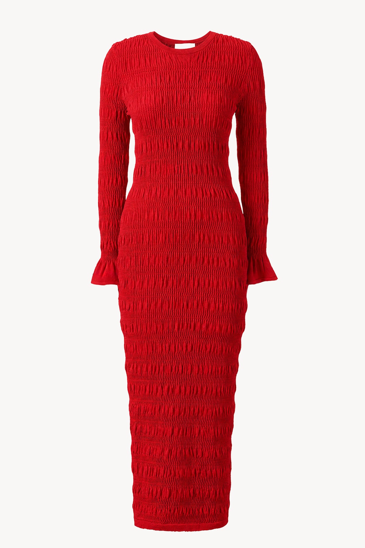 Giselle Knitted Dress Red