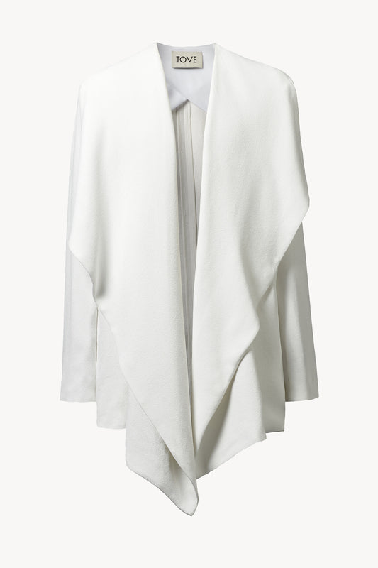Goldie Jacket White