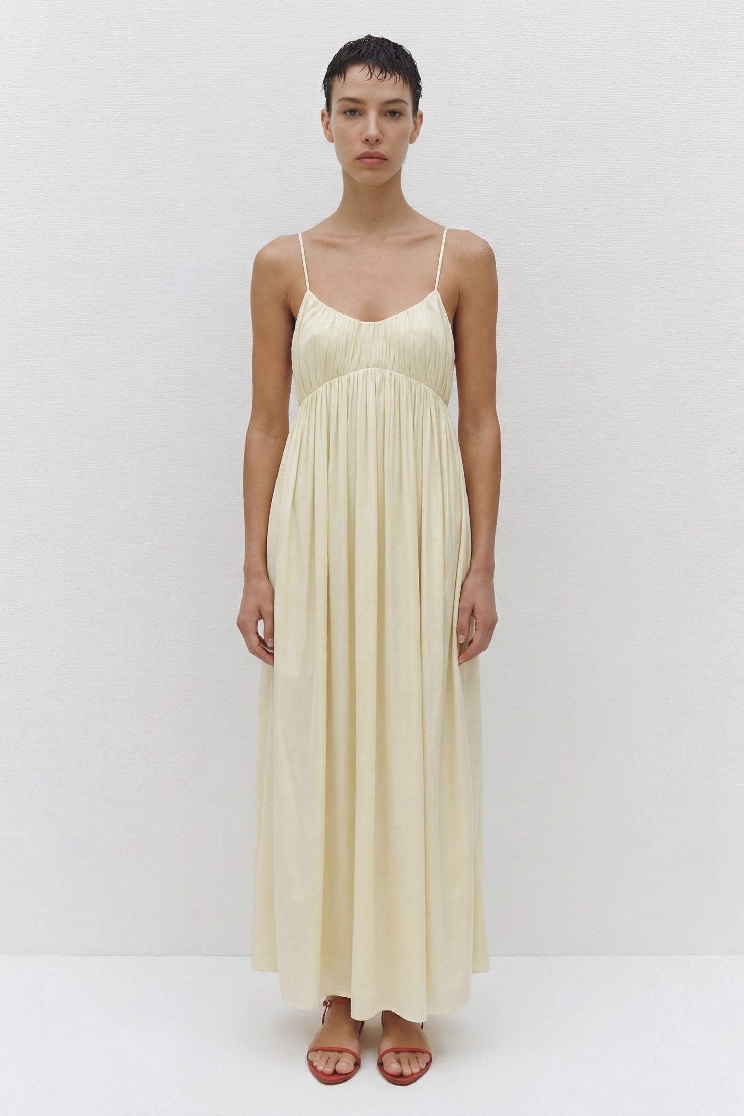 Katrine Dress Buttermilk