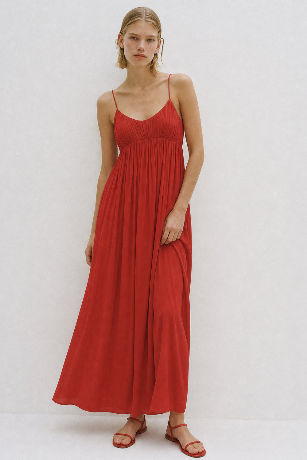 Katrine Dress Red