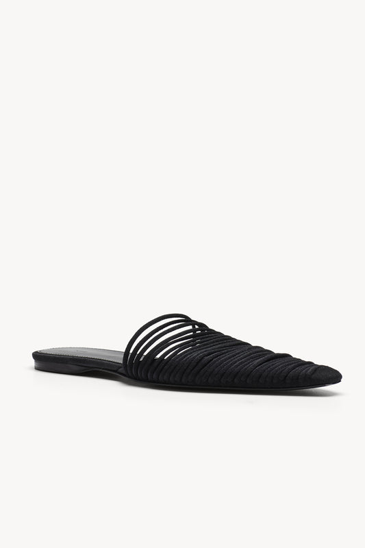Kenly Flat Mule Black