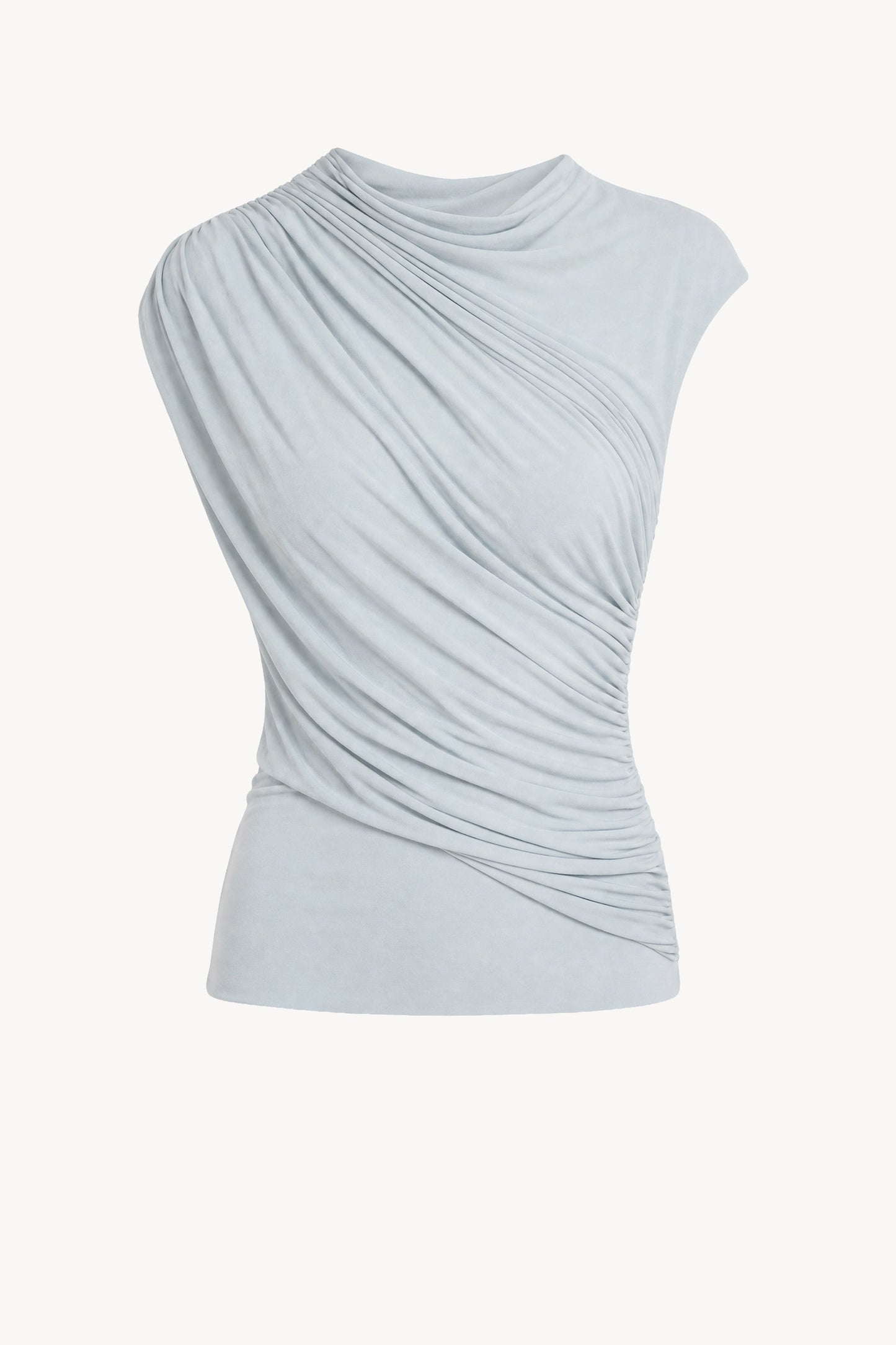 Khari Jersey Top Oyster Blue