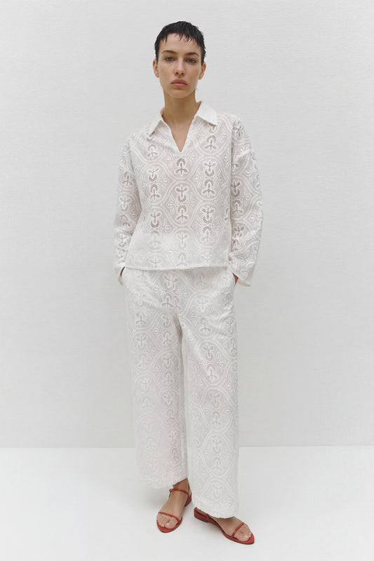 Leighton Top White