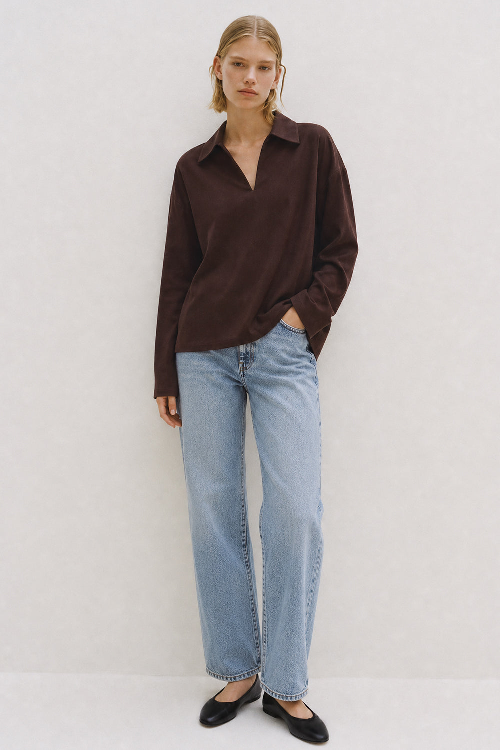 Leighton Top Aubergine
