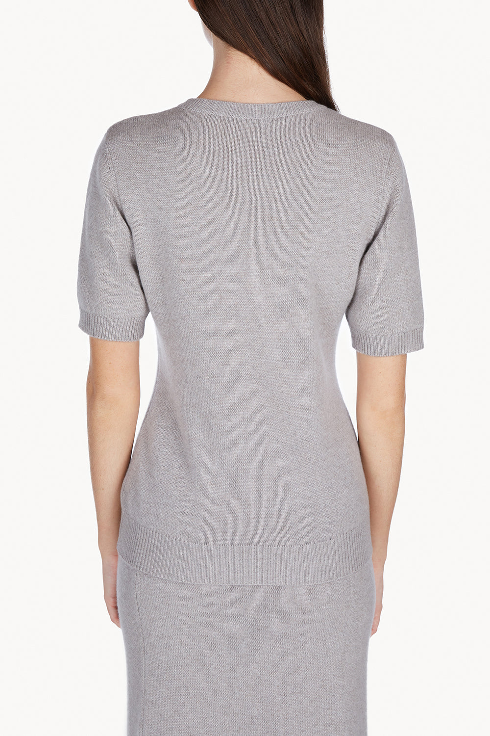 Lura Cashmere Top Grey