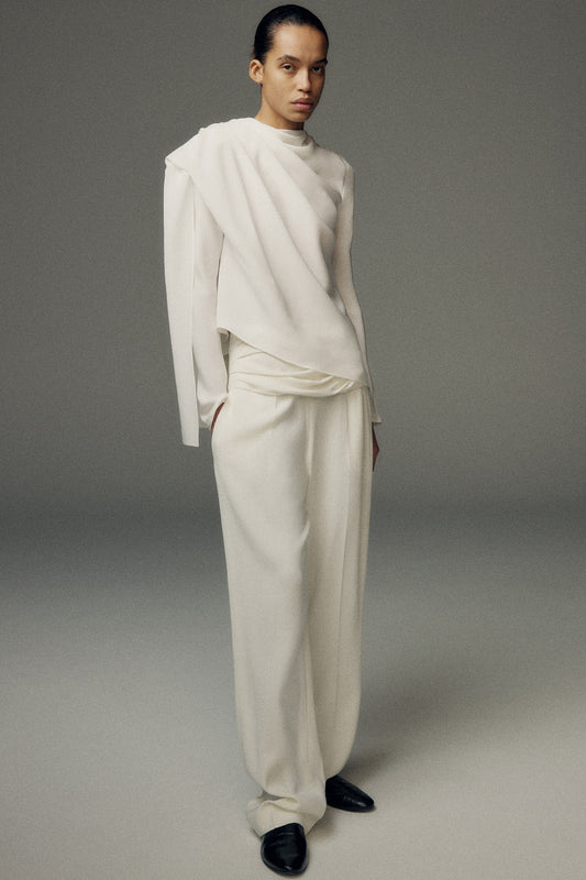 Albertine Trouser White