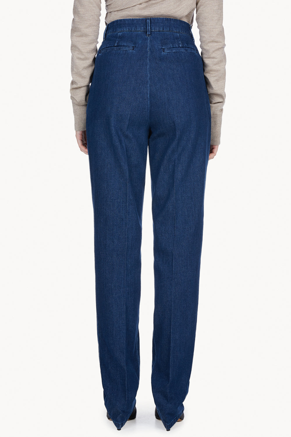 Maggie Denim Trouser Mid Blue