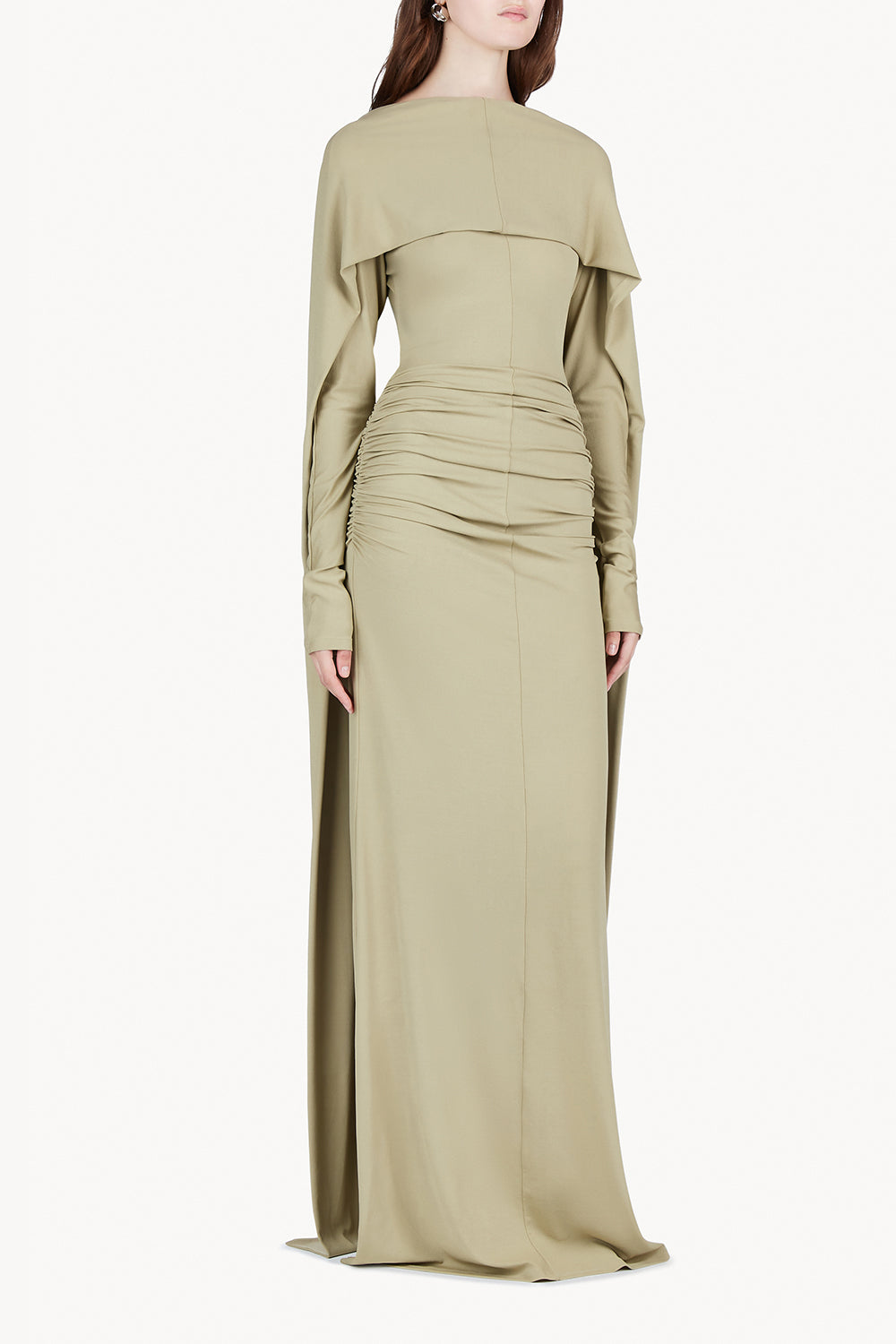 Malena Dress Pale Khaki