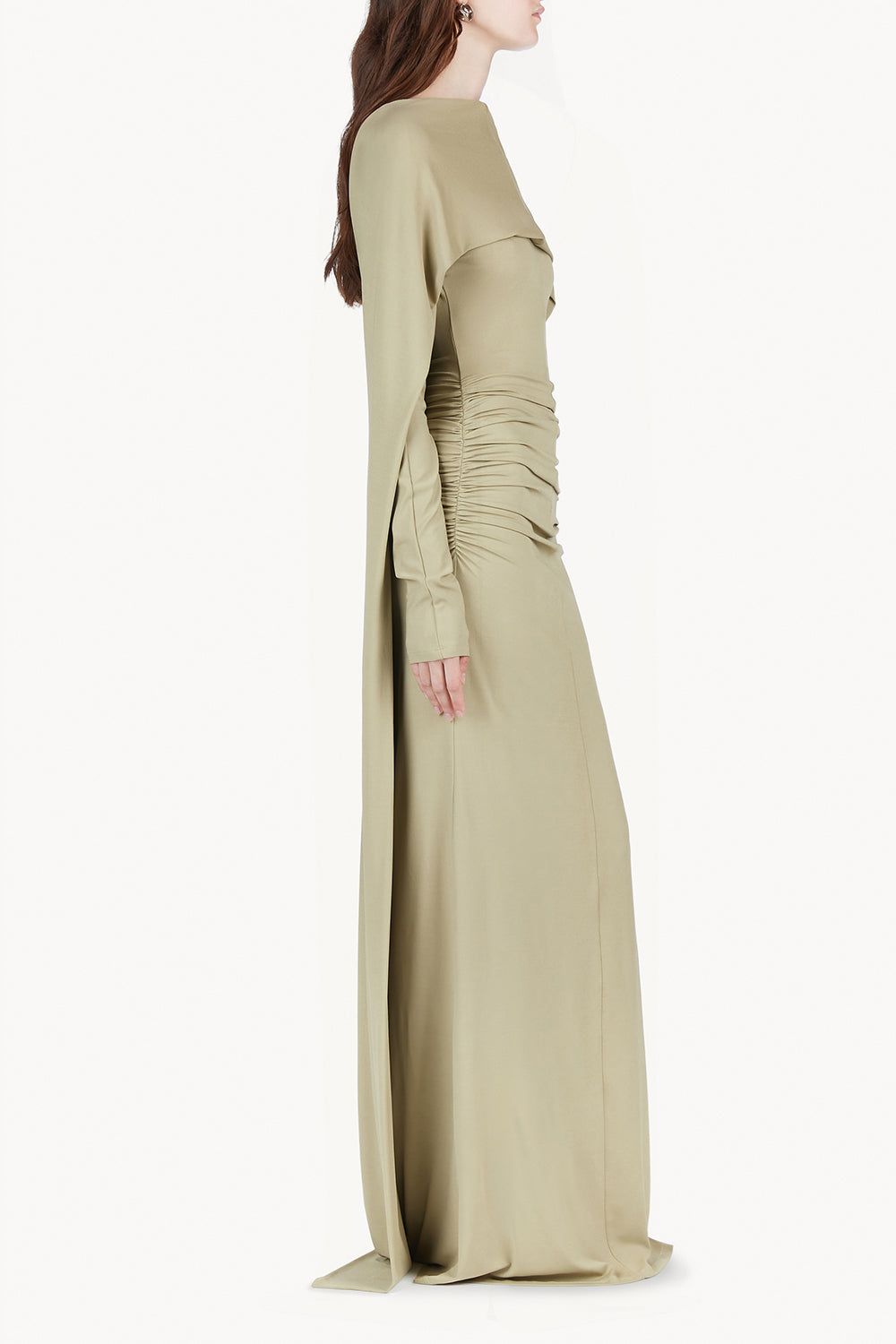 Malena Dress Pale Khaki