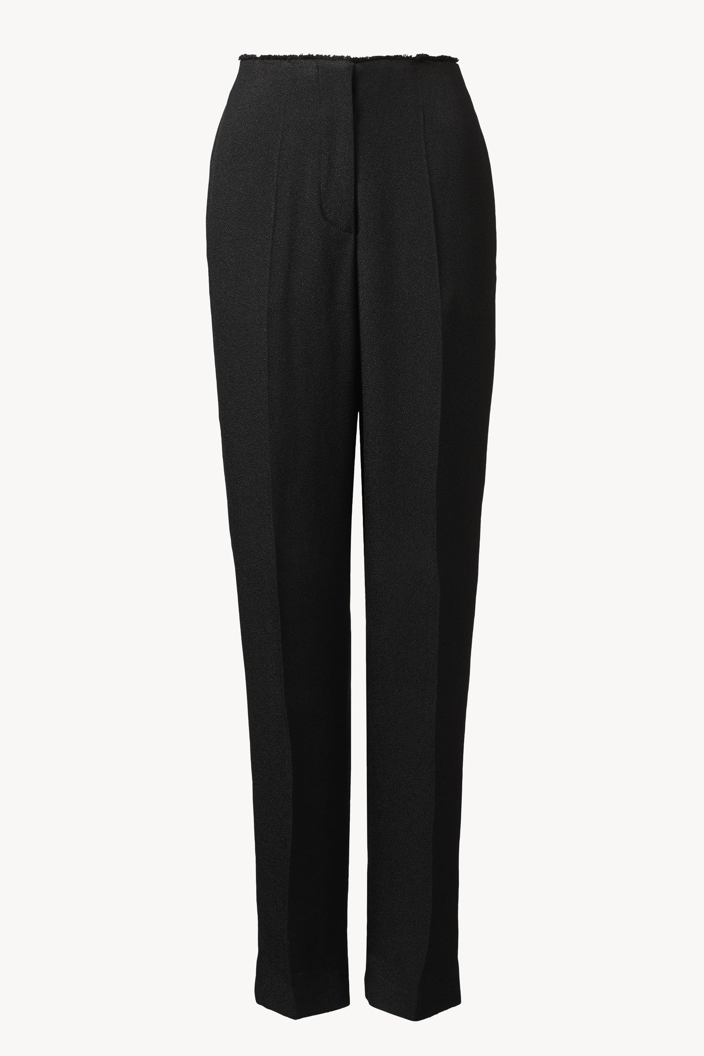 Oran Fray Trim Trouser Black