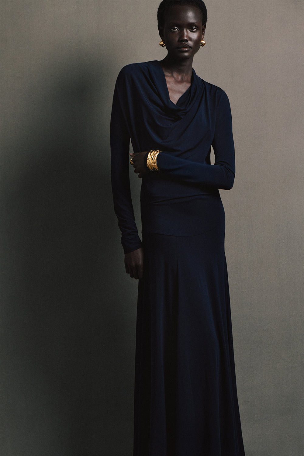 Eadan Dress Navy