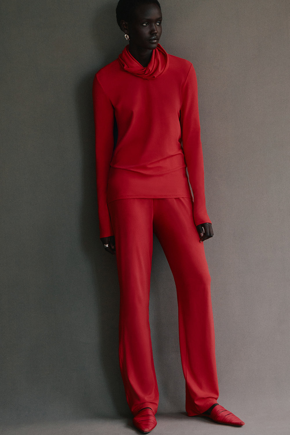Lisette Top Vivid Red