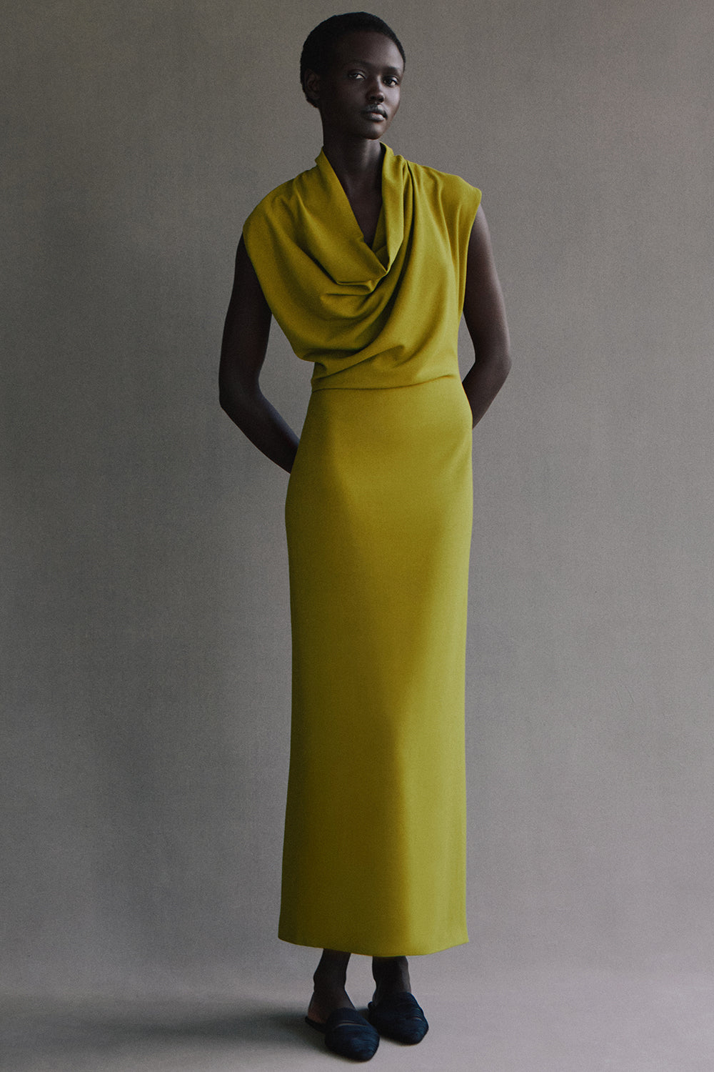Babette Dress Ochre