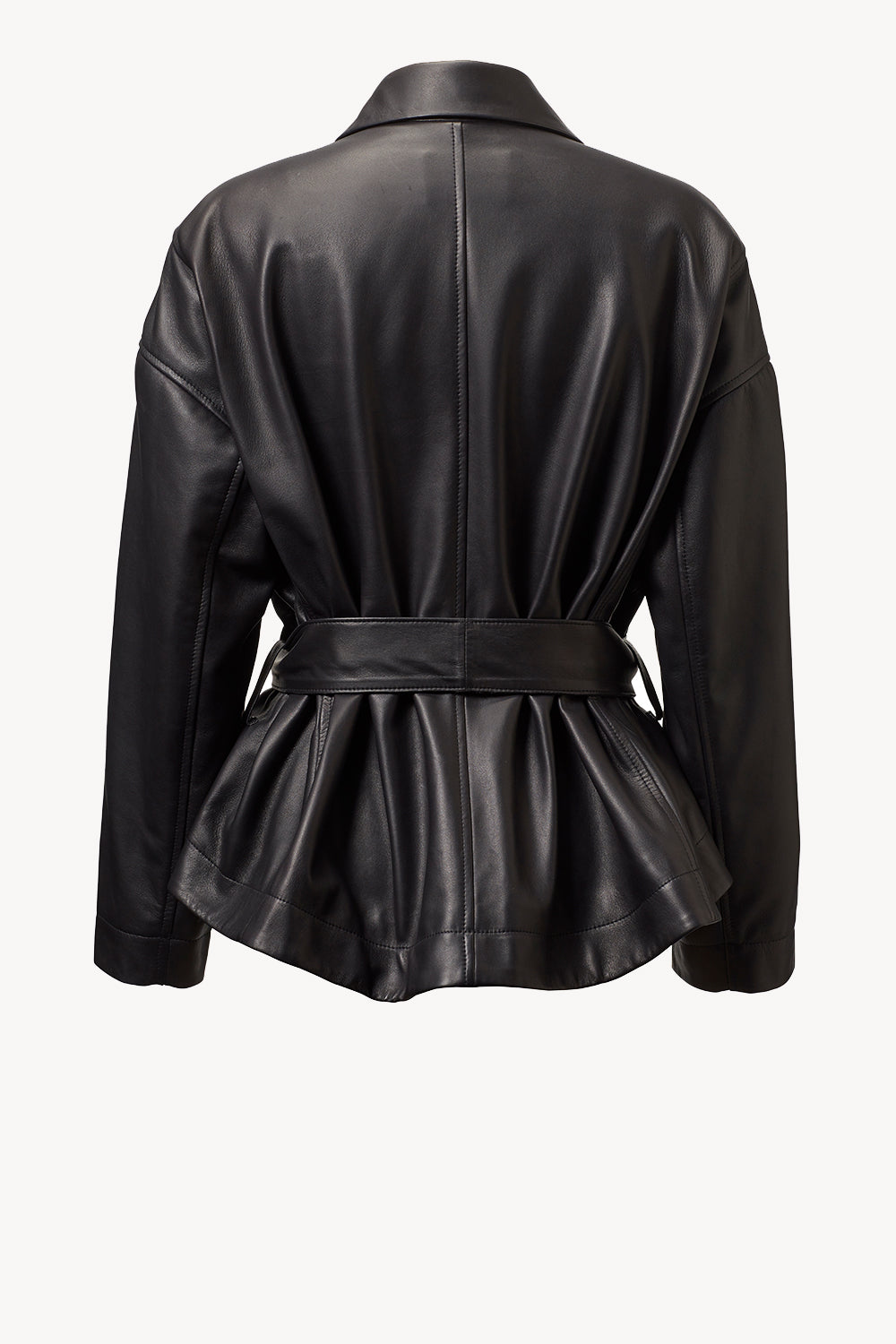 Rae Leather Jacket Black