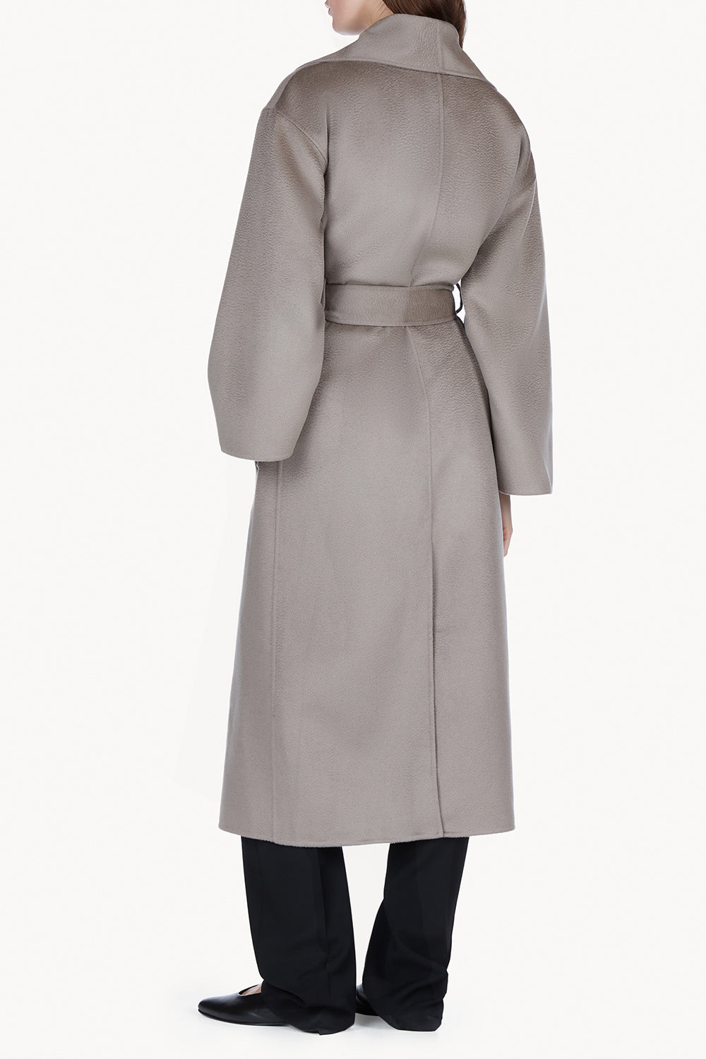 Rebeca Lambswool Coat Grey