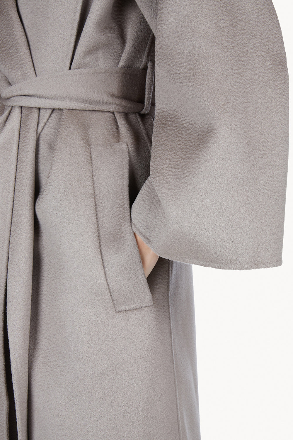 Rebeca Lambswool Coat Grey