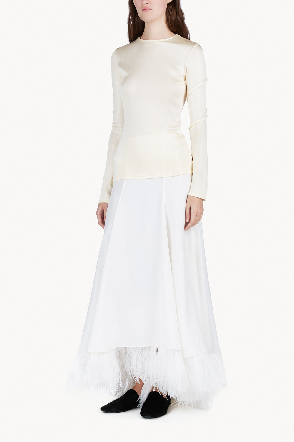 Renee Skirt White