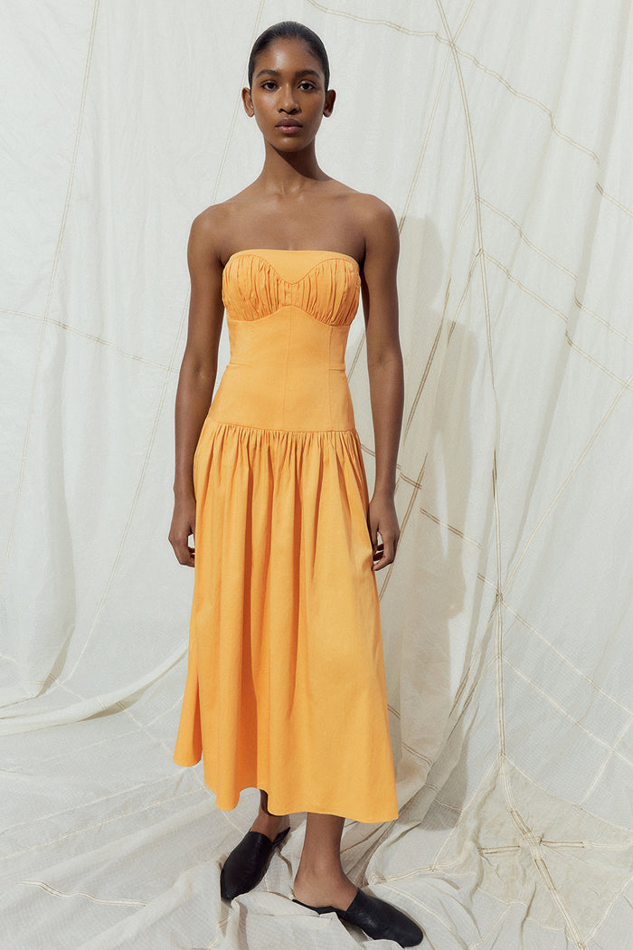 TOVE Studio Lauryn Dress Orange