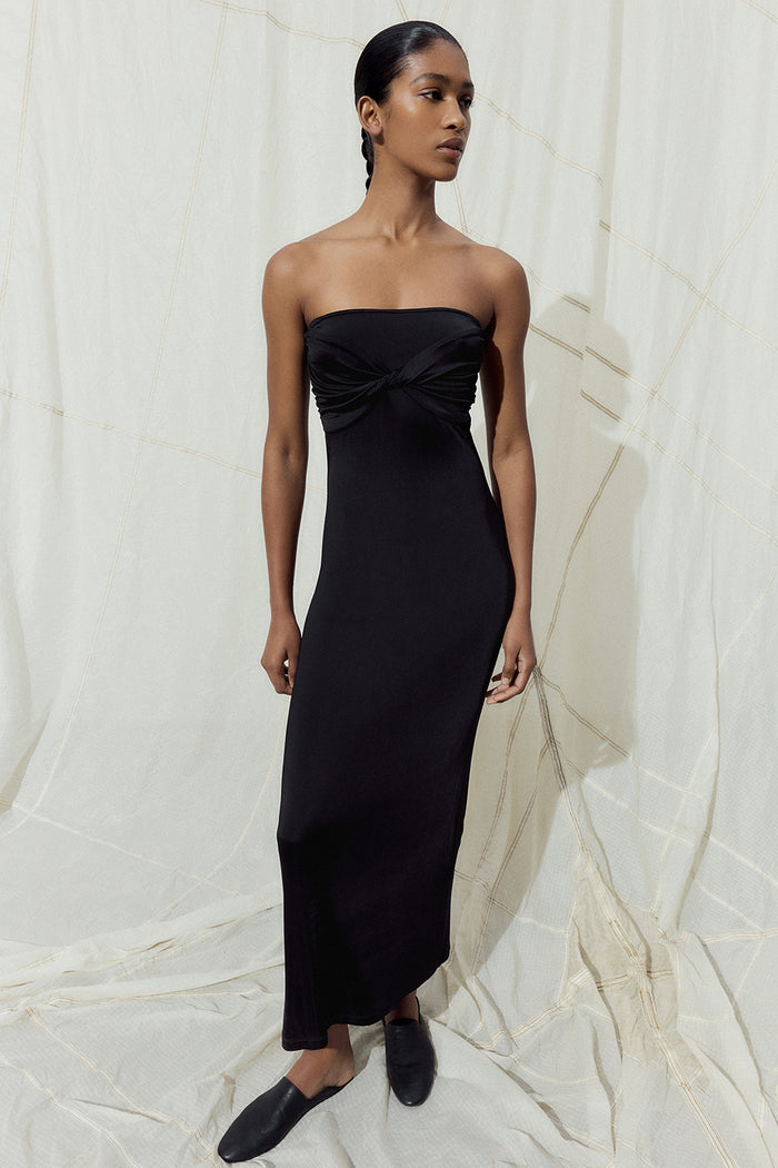 TOVE Studio Cate Bandeau Dress Black