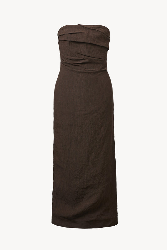 Sabella Dress Burnt Chocolate
