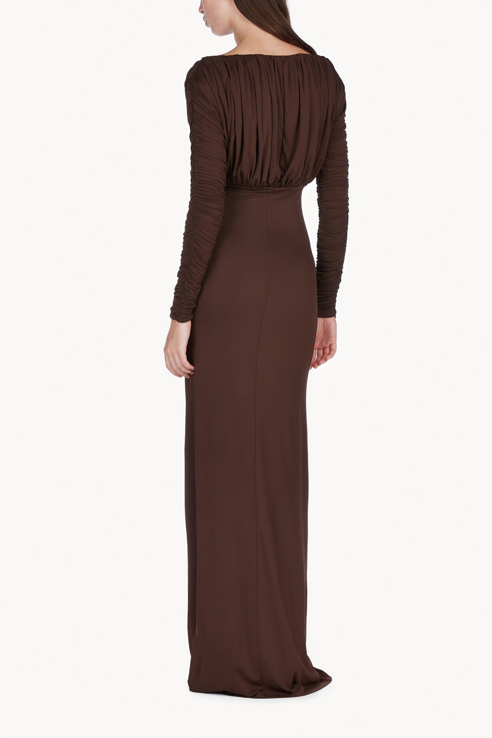 Safia Dress Chocolate