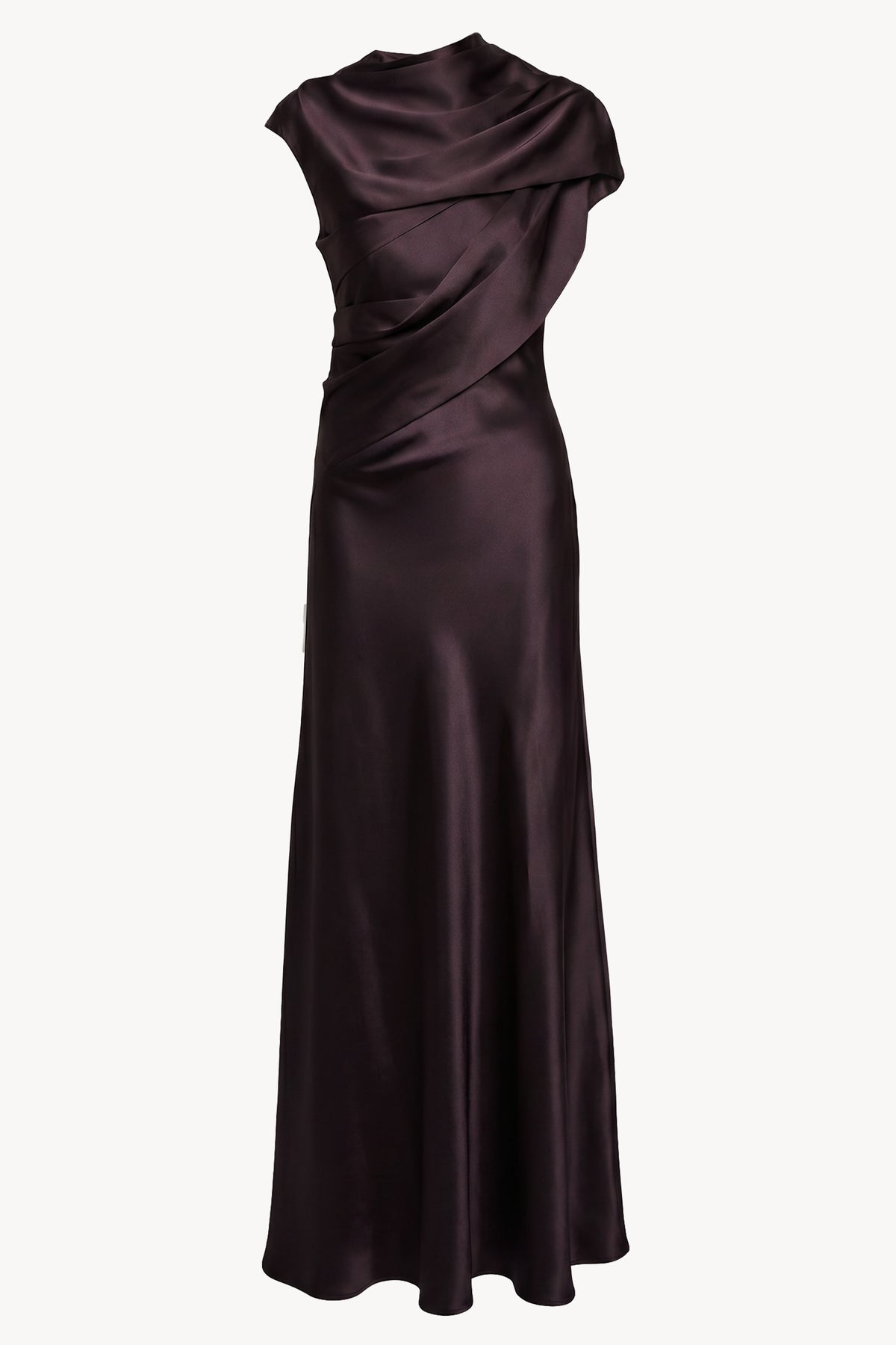Saige Dress Aubergine