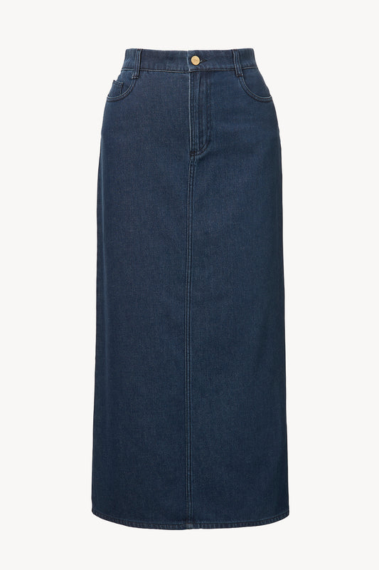 Sera Denim Skirt Mid Blue