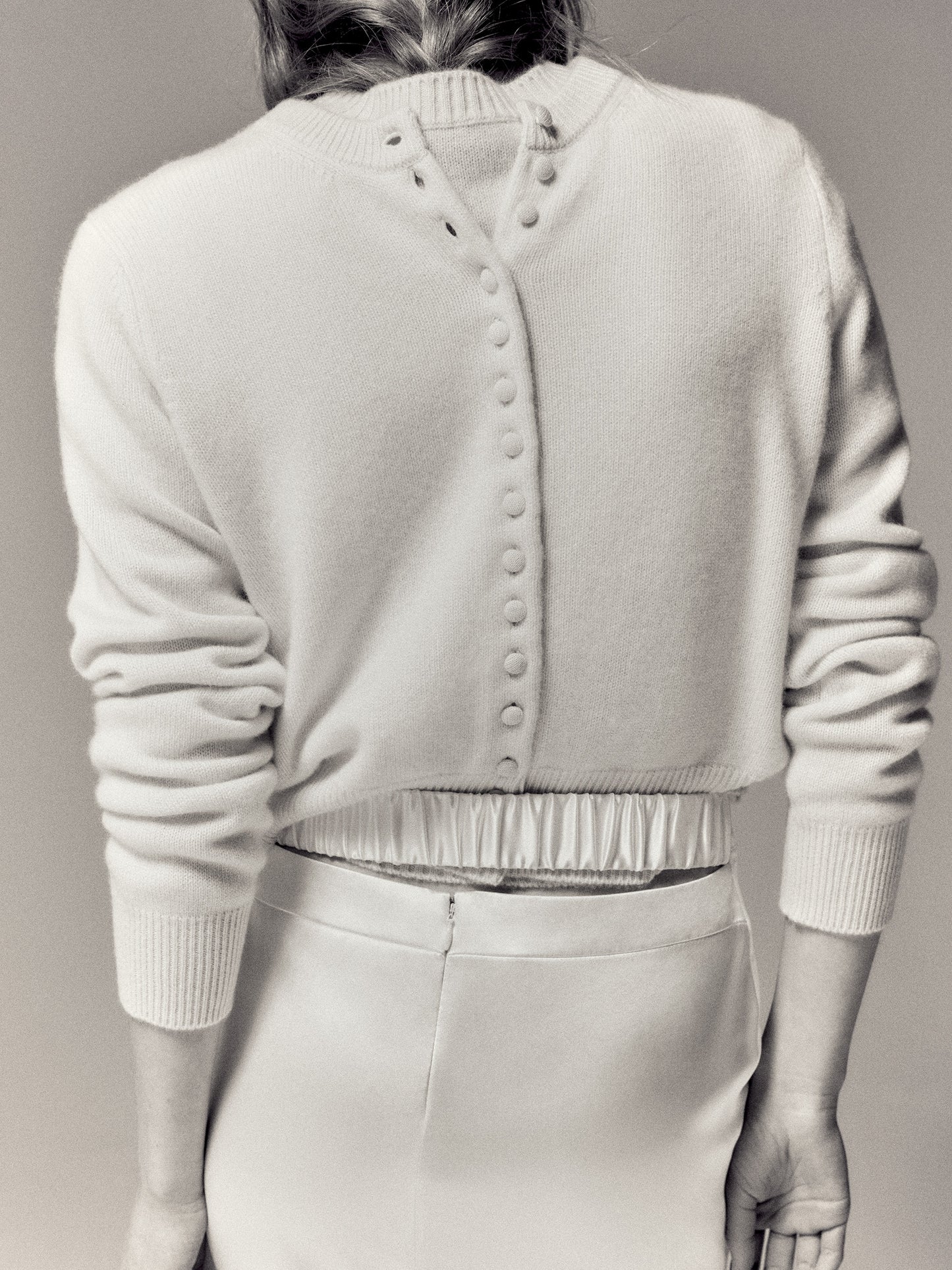 Signe Cashmere Cardigan Crème