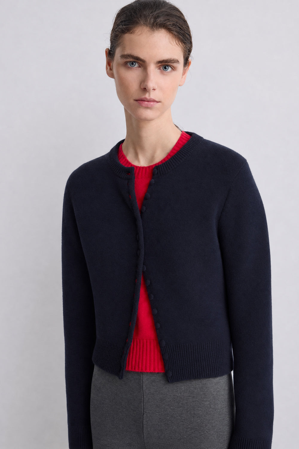 Signe Cashmere Cardigan Midnight