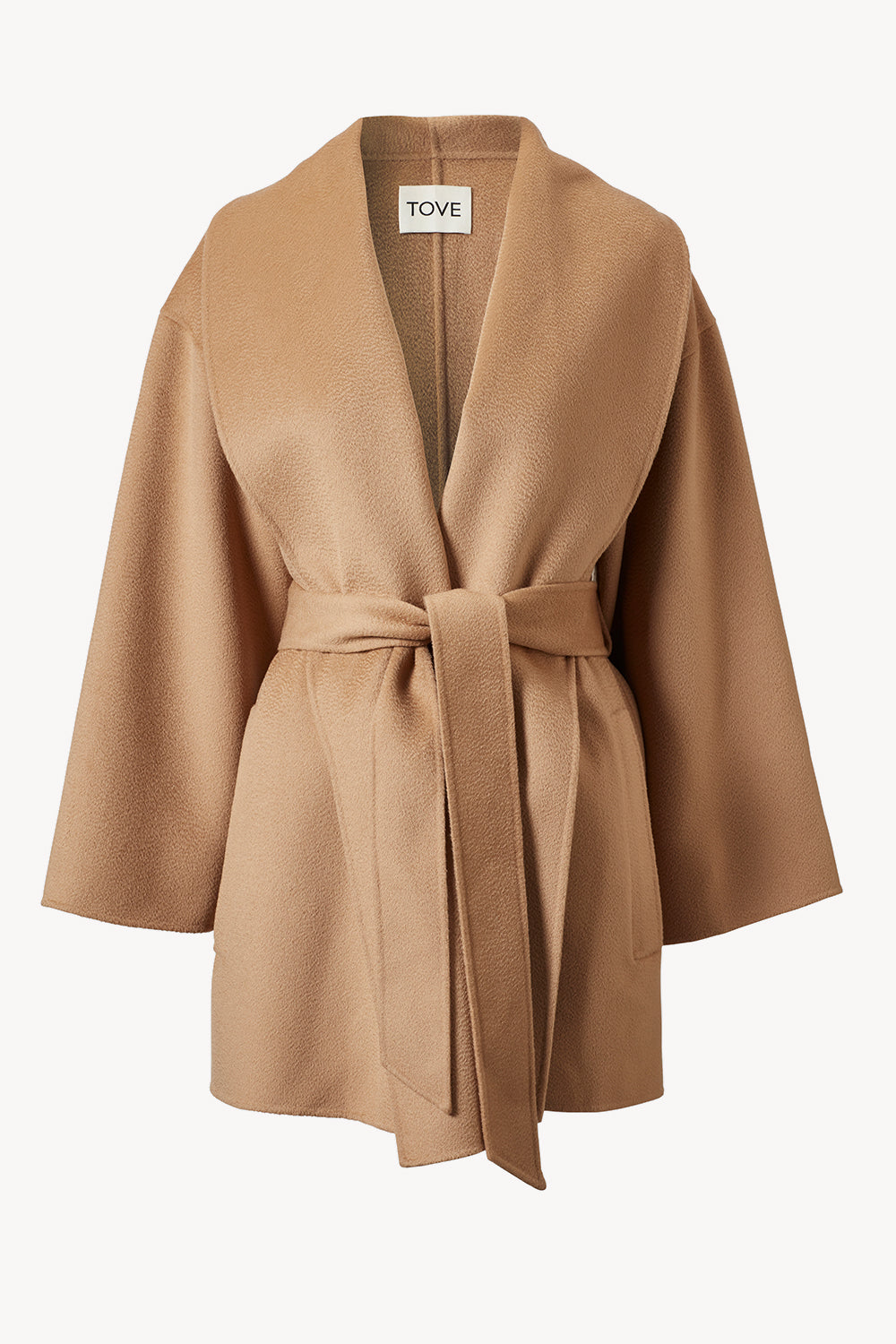 Stella Coat Camel TOVE Studio Advanced Contemporary Womenswear Brand