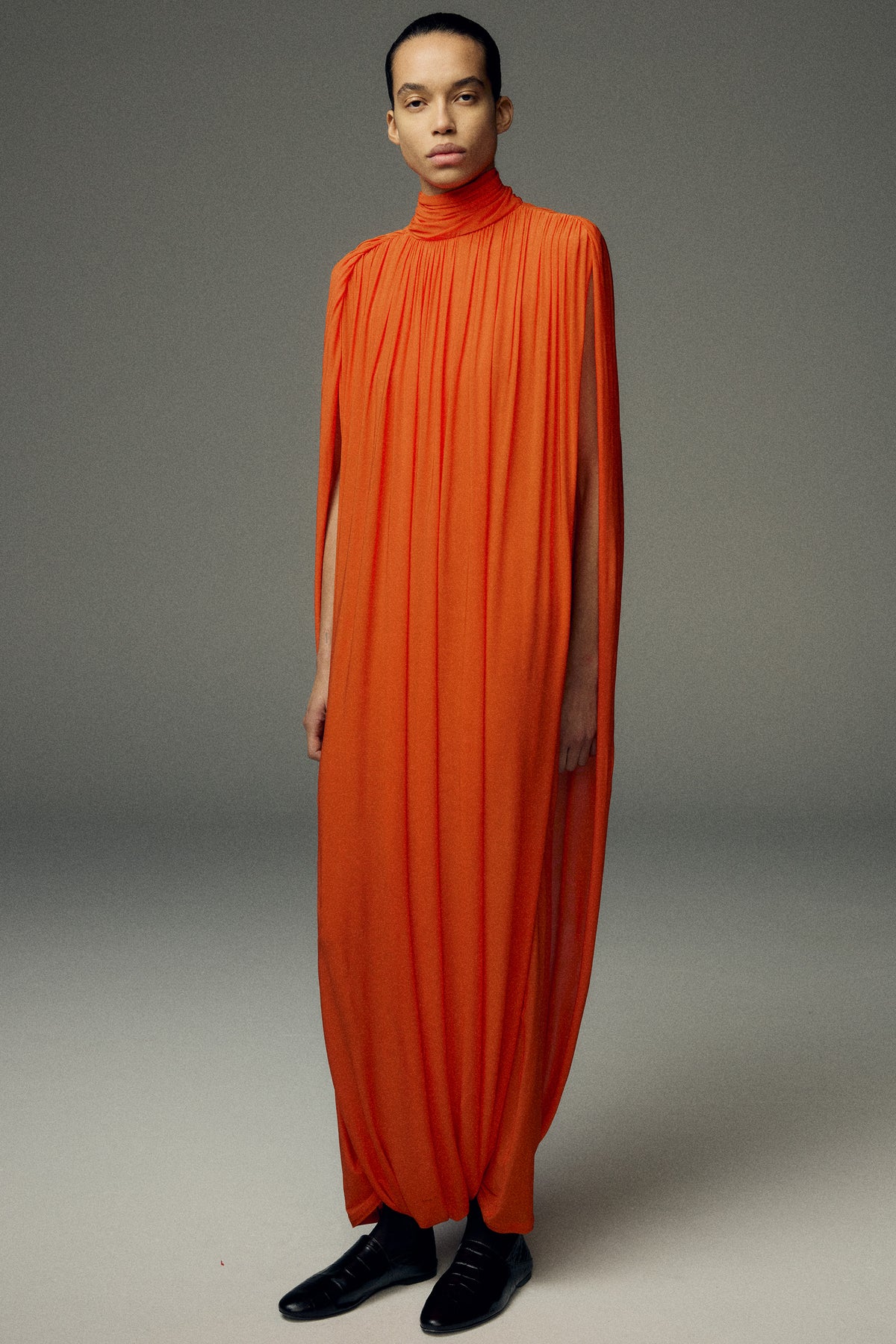 Eila Jersey Dress Orange