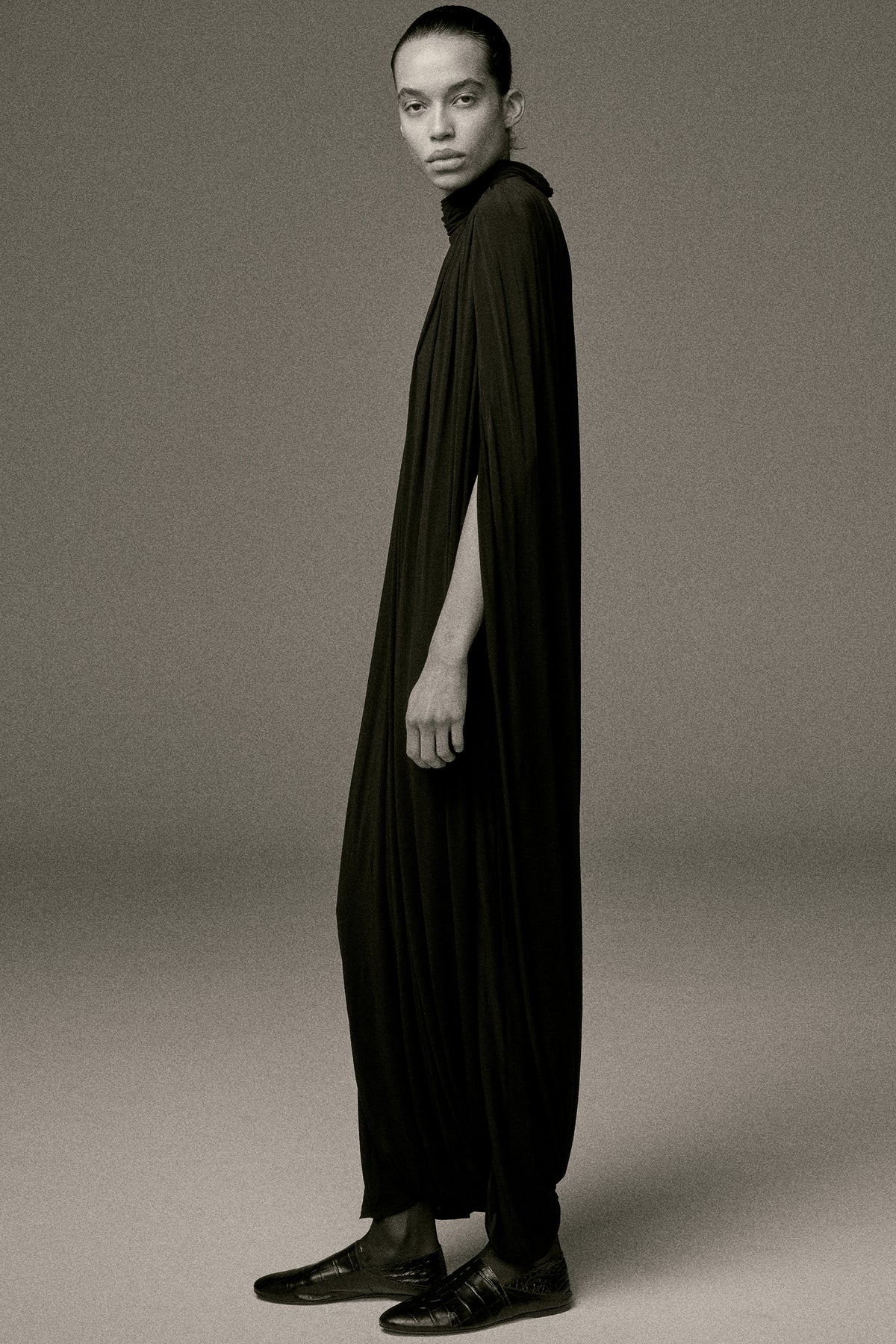 Eila Jersey Dress Black