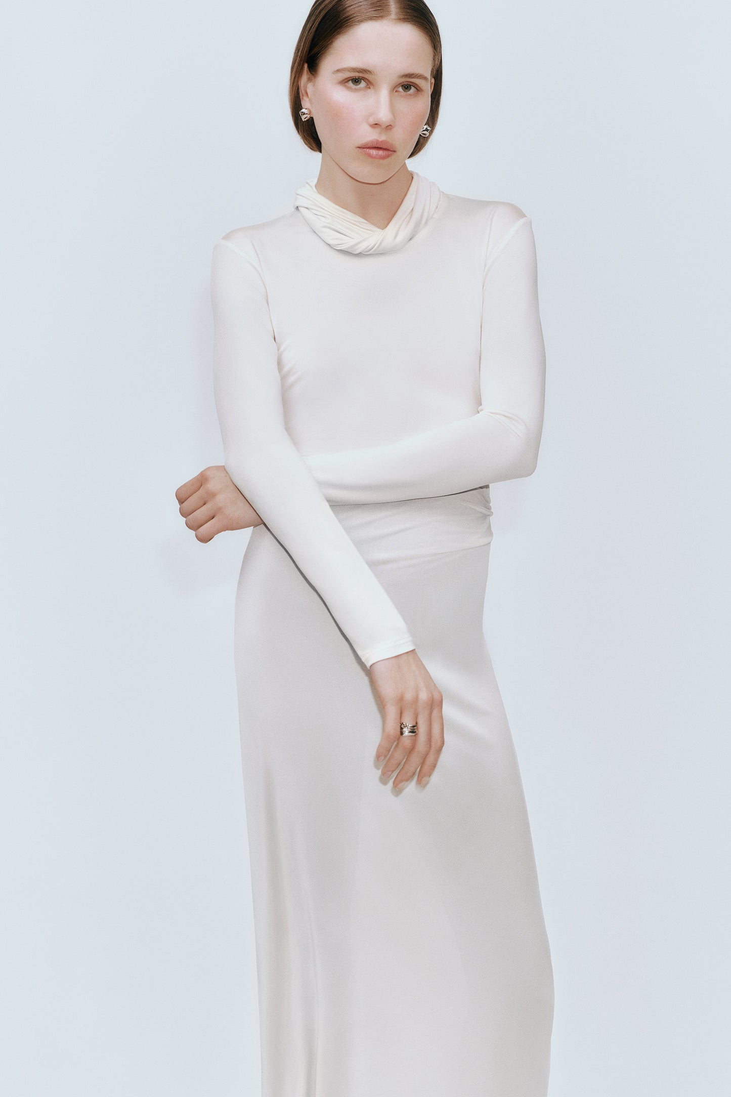 Kiva Dress Cream
