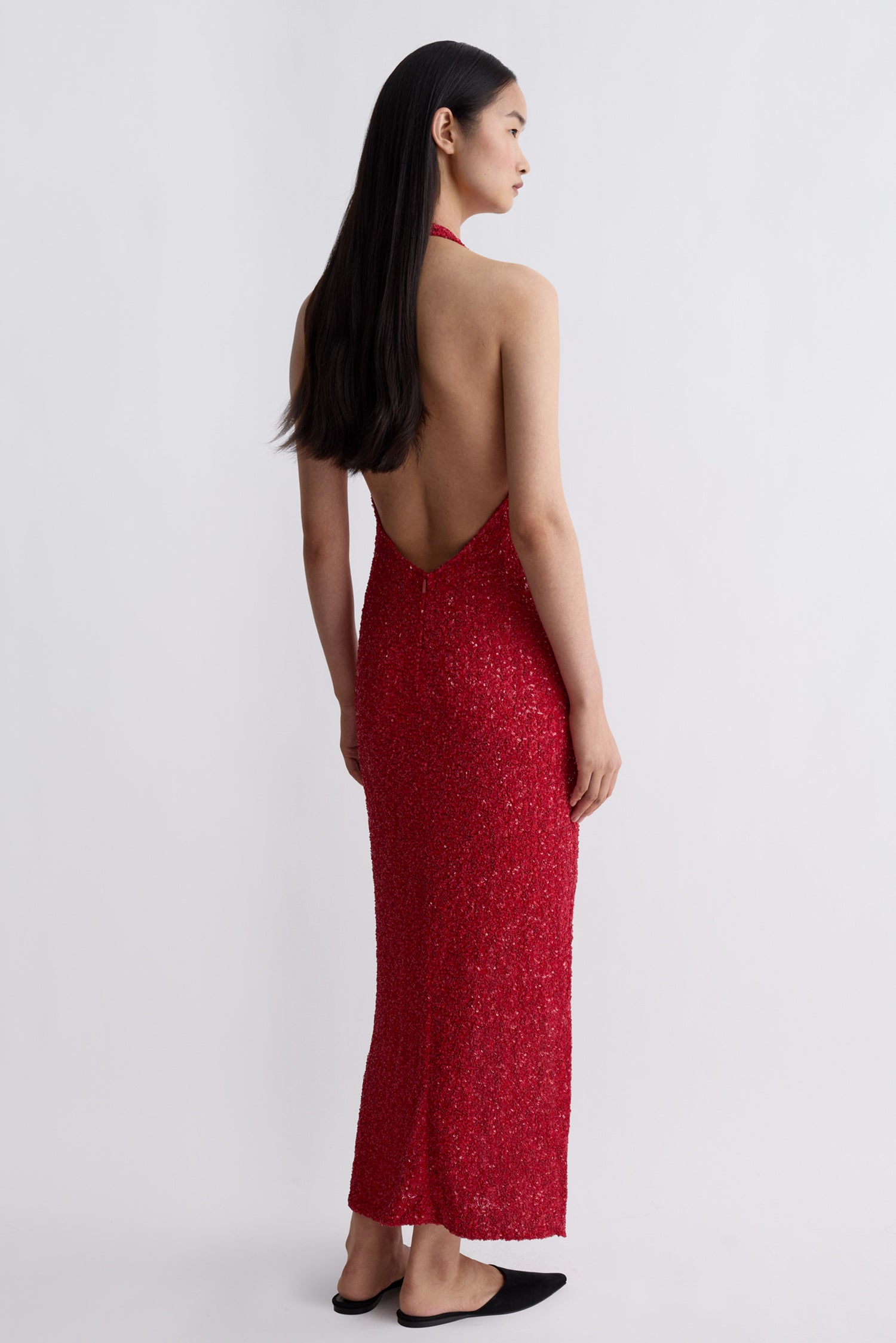Colette Dress Sequin Red TOVE Studio Colette Dress Sequin Red TOVE Studio