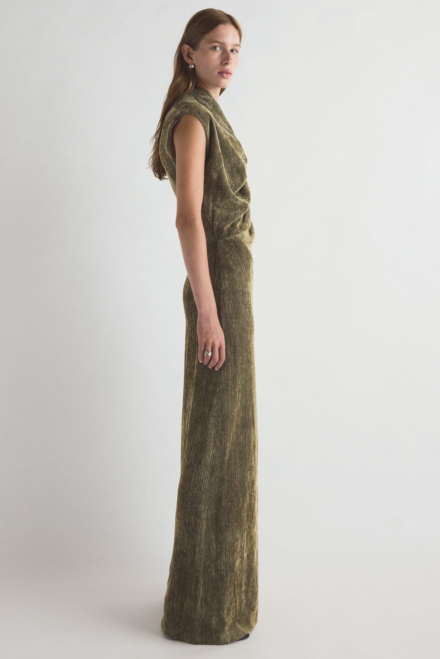 Naeve Dress Khaki - FR 34 / Khaki Naeve Dress Khaki - FR 34 / Khaki
