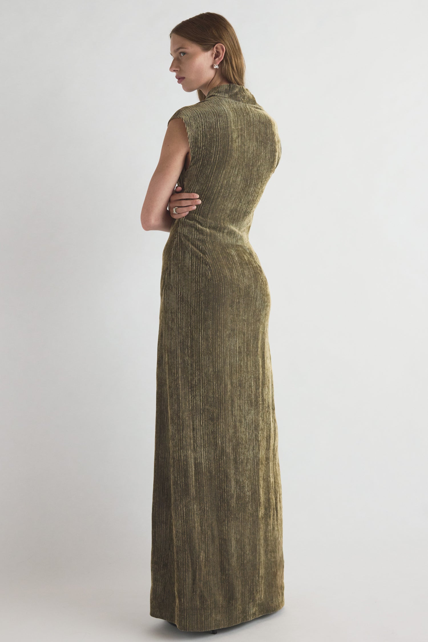 Naeve Dress Khaki TOVE Studio Naeve Dress Khaki TOVE Studio