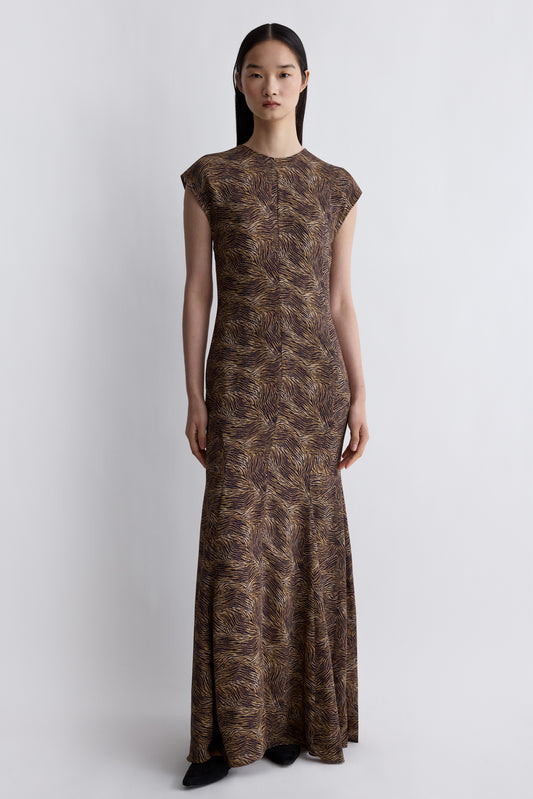 Vanja Dress Zebra Print