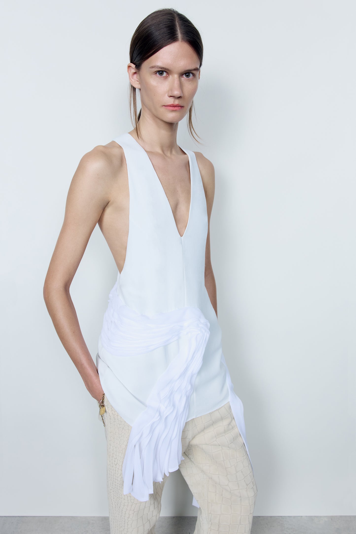 Bebe Top White