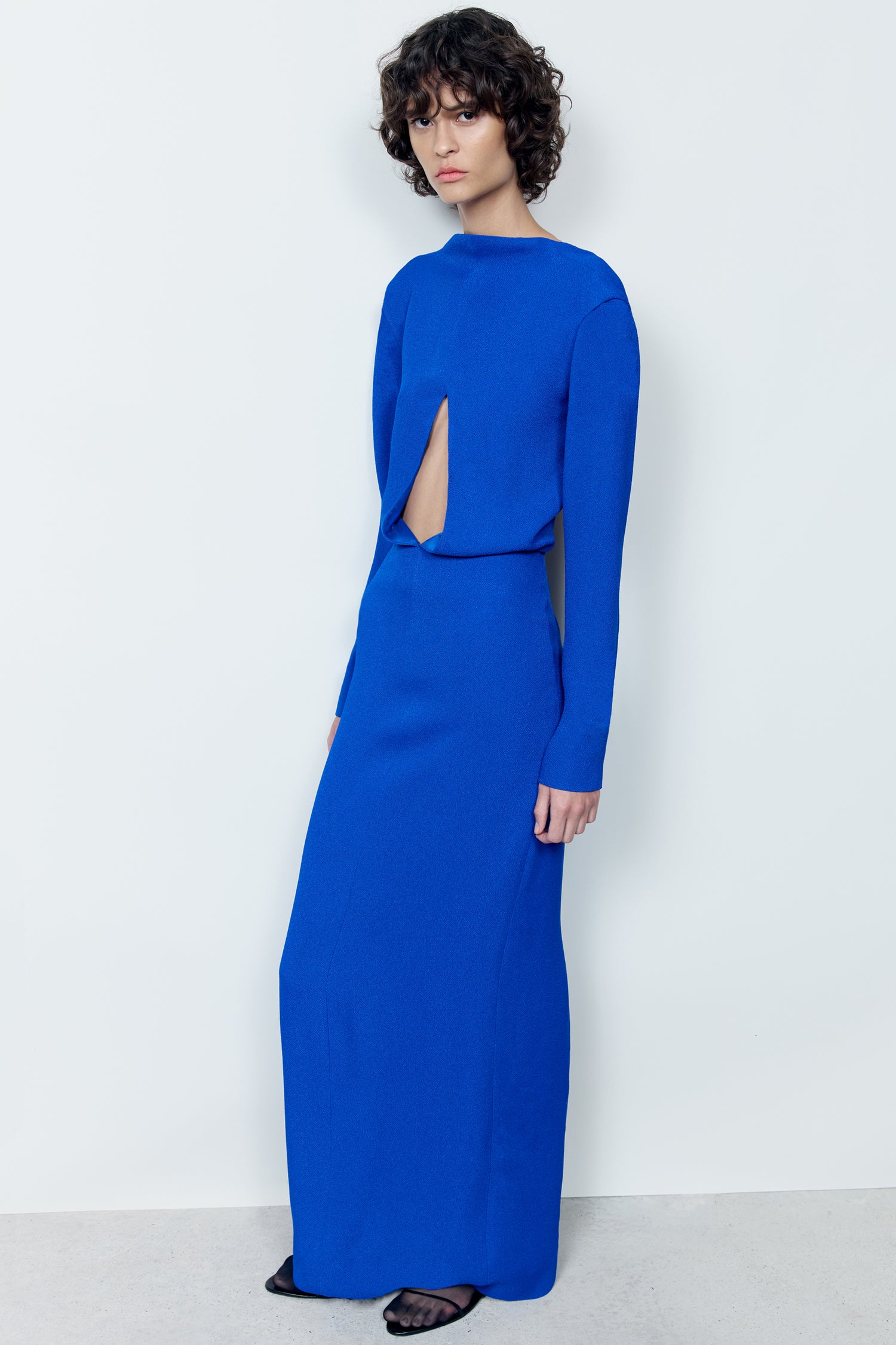 TOVE Helena Dress in Blue - Size 36