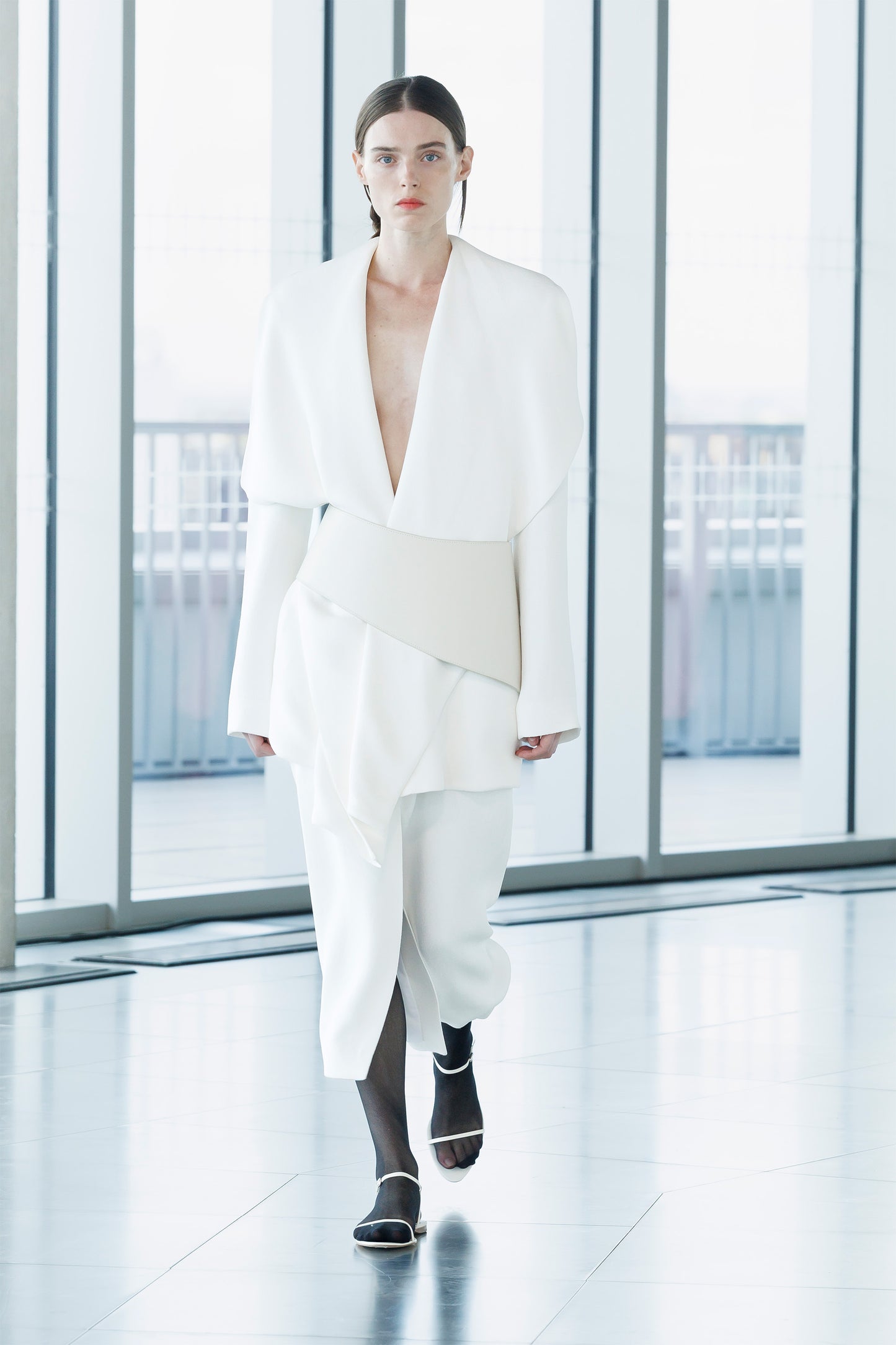 Edie Skirt White