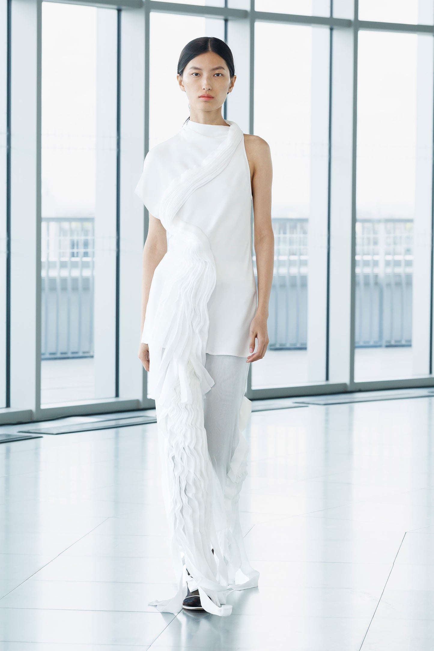 Perle Skirt White